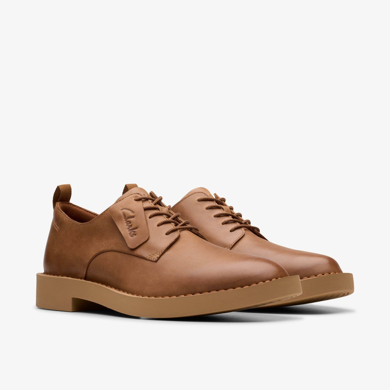 Martock Lace Tan Leather Clarks Men