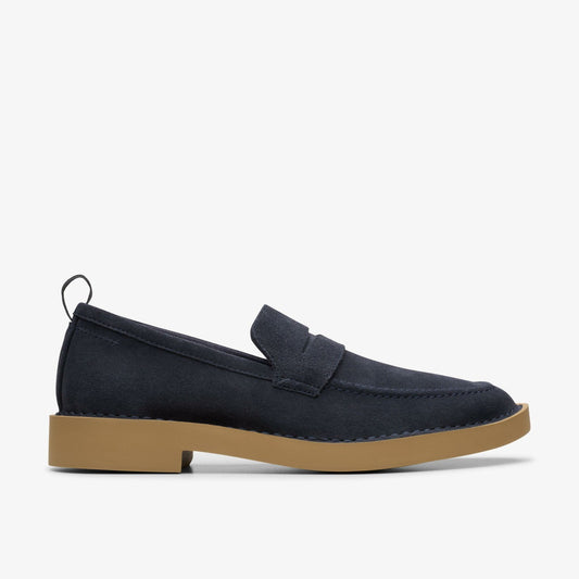 Martock Lo Navy Suede Clarks Men