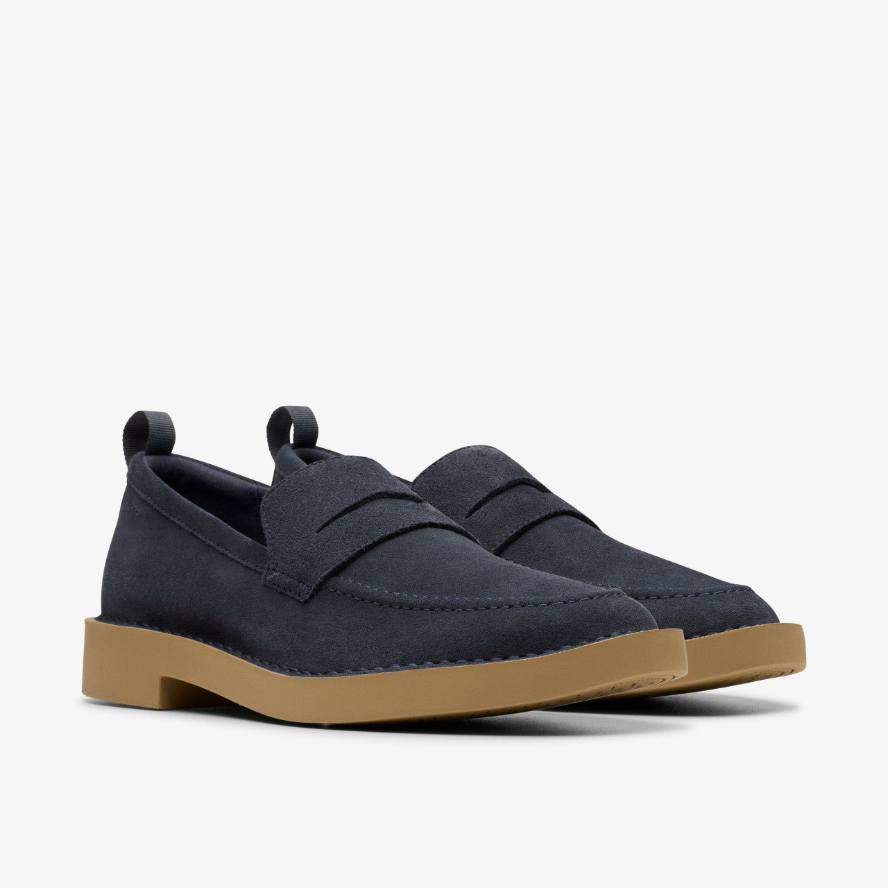 Martock Lo Navy Suede Clarks Men