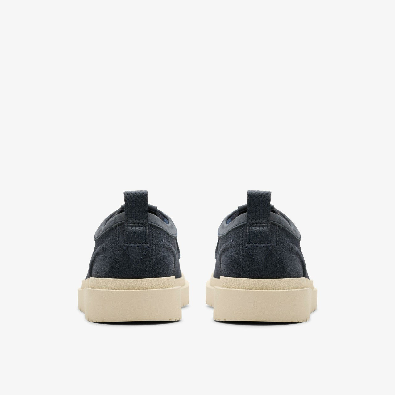 Polden Moc Navy Suede Clarks Men