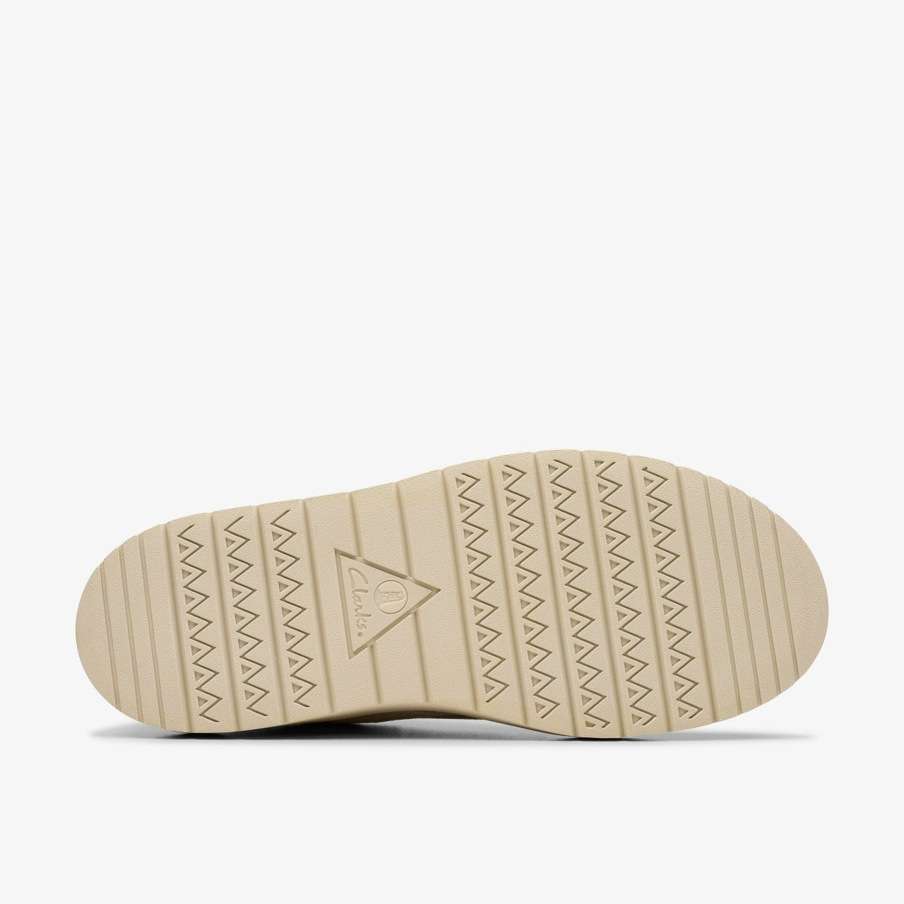 Polden Moc Off White Canvas Clarks Men