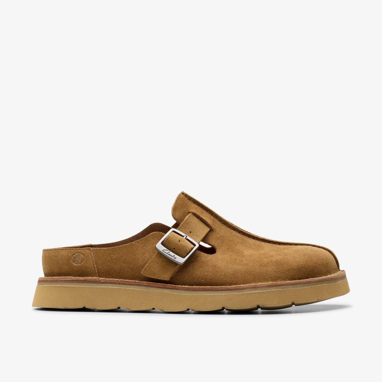 Solsbury Mule Cola Suede Clarks Men