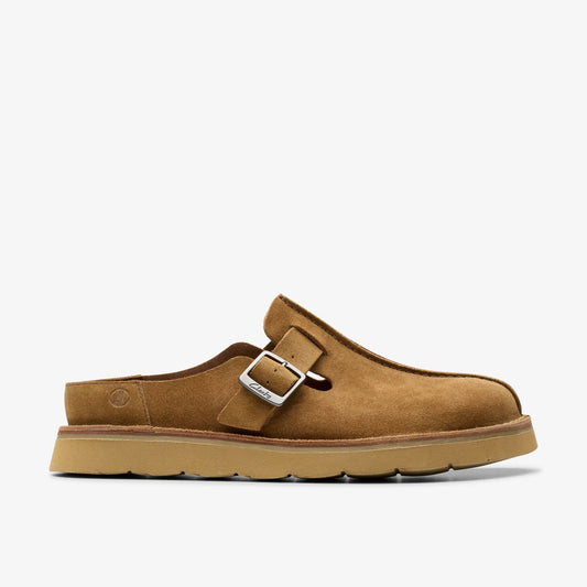 Solsbury Mule Cola Suede Clarks Men