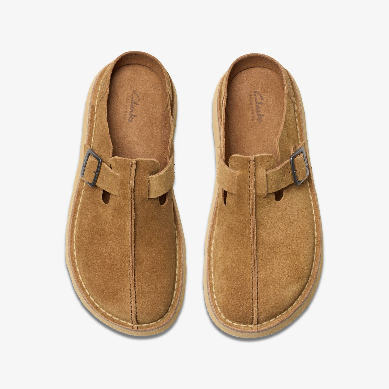 Solsbury Mule Cola Suede Clarks Men