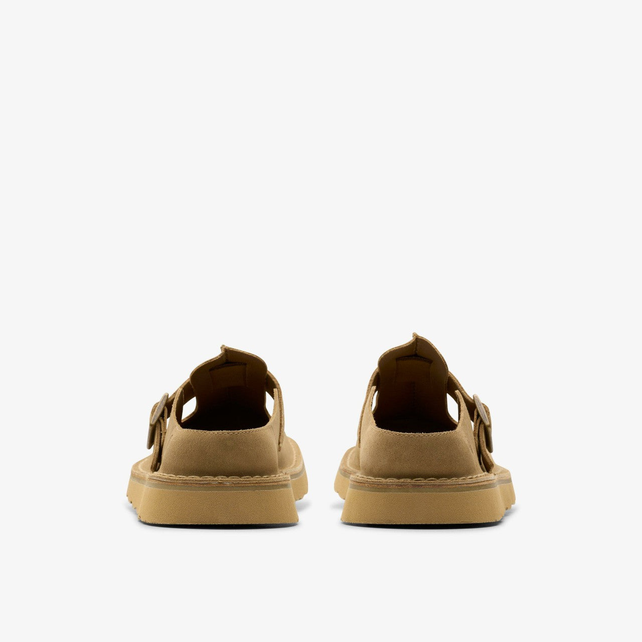 Solsbury Mule Dark Sand Suede Clarks Men