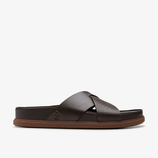 Torford Cross Brown Leather Clarks Men