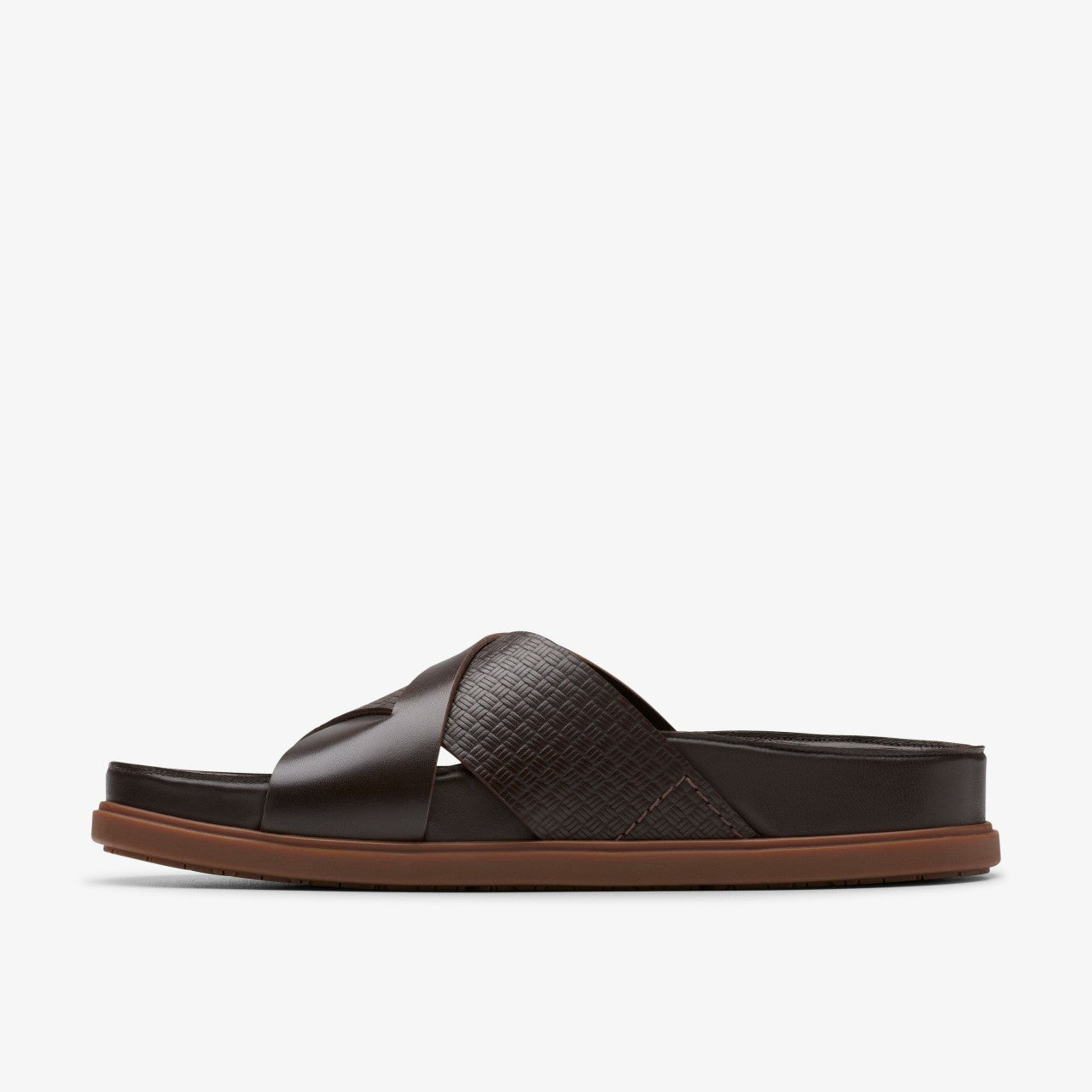 Torford Cross Brown Leather Clarks Men