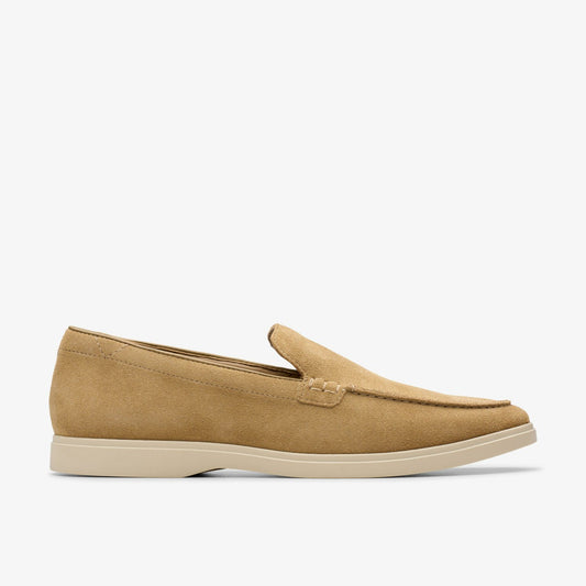 Torford Easy Dark Sand Suede Clarks Men