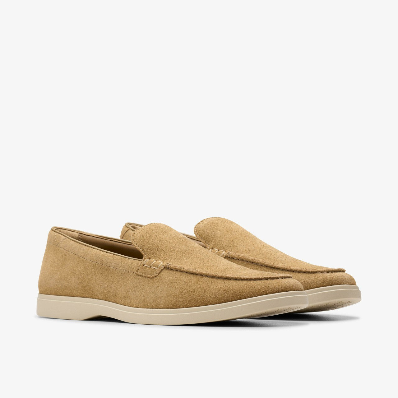 Torford Easy Dark Sand Suede Clarks Men