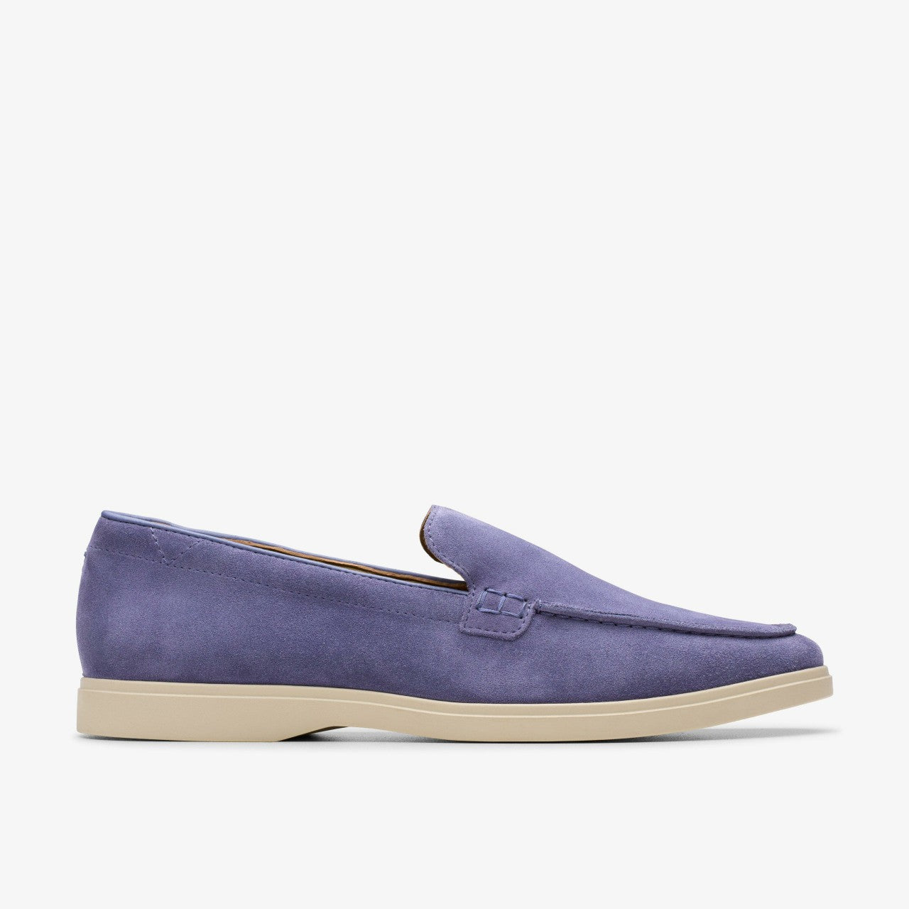 Torford Easy Dusk Blue Suede Clarks Men