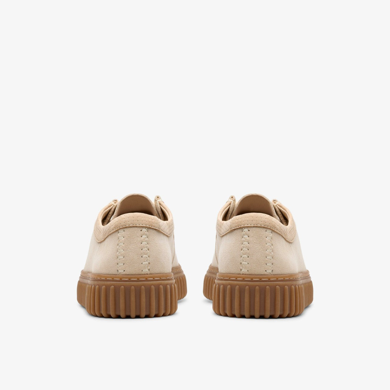 Torhill Lo Ecru Suede Clarks Men