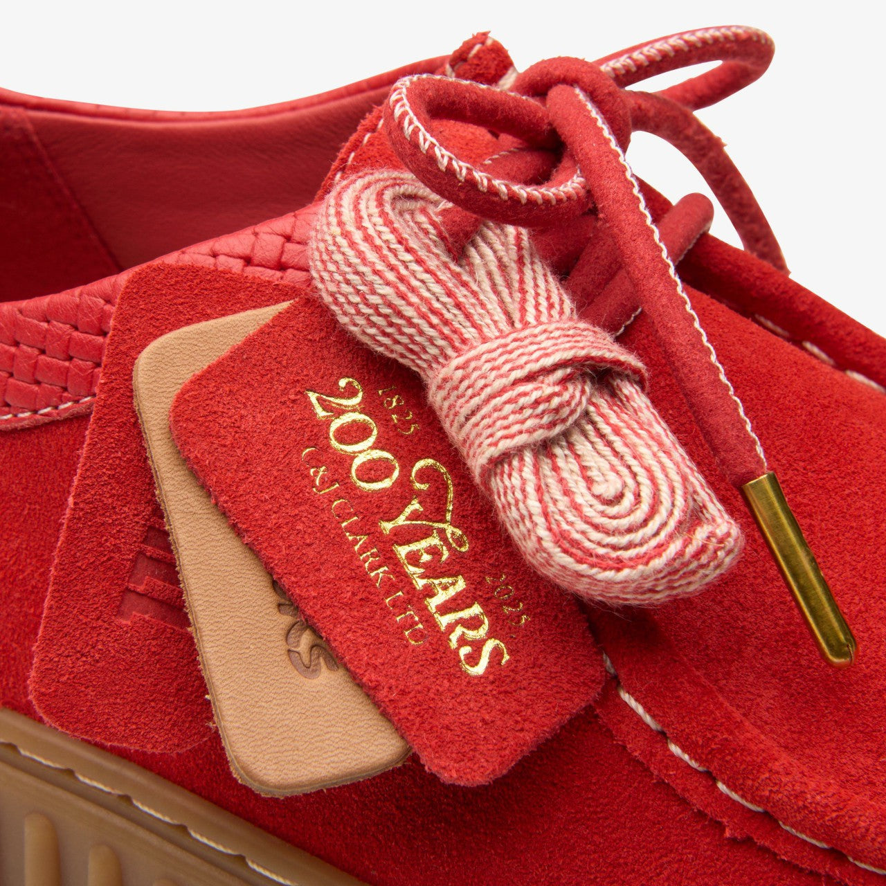 Torhill Lo Red Suede Clarks Men