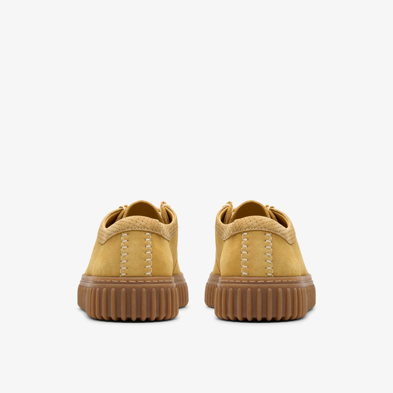 Torhill Lo Golden Tan Suede Clarks Men