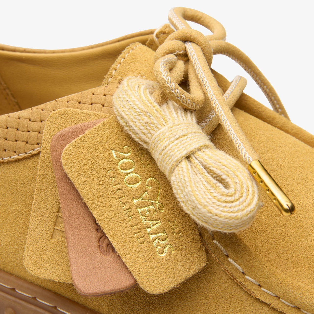 Torhill Lo Golden Tan Suede Clarks Men