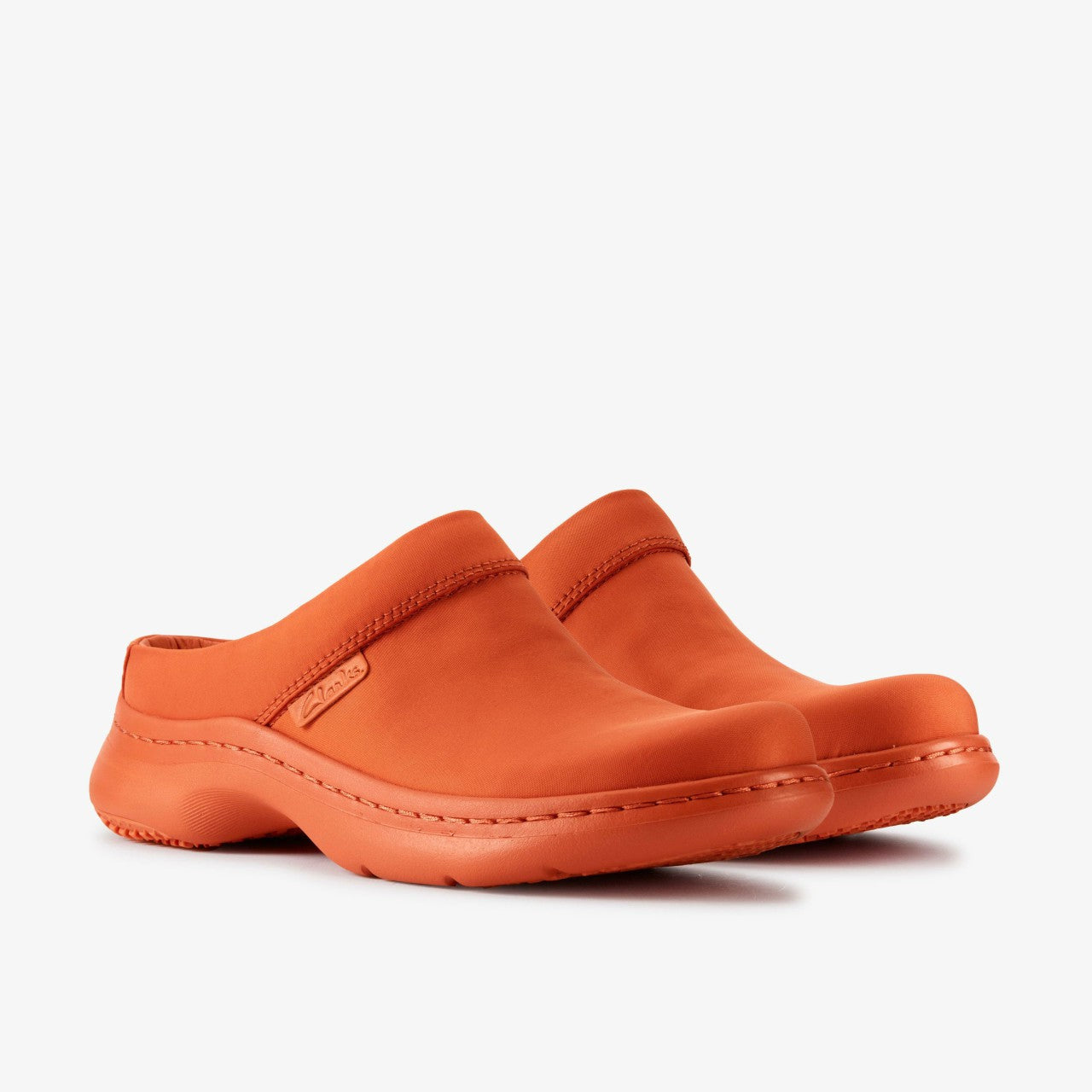Martine Rose Clog 2 Womens Orange Textile Clarks Women