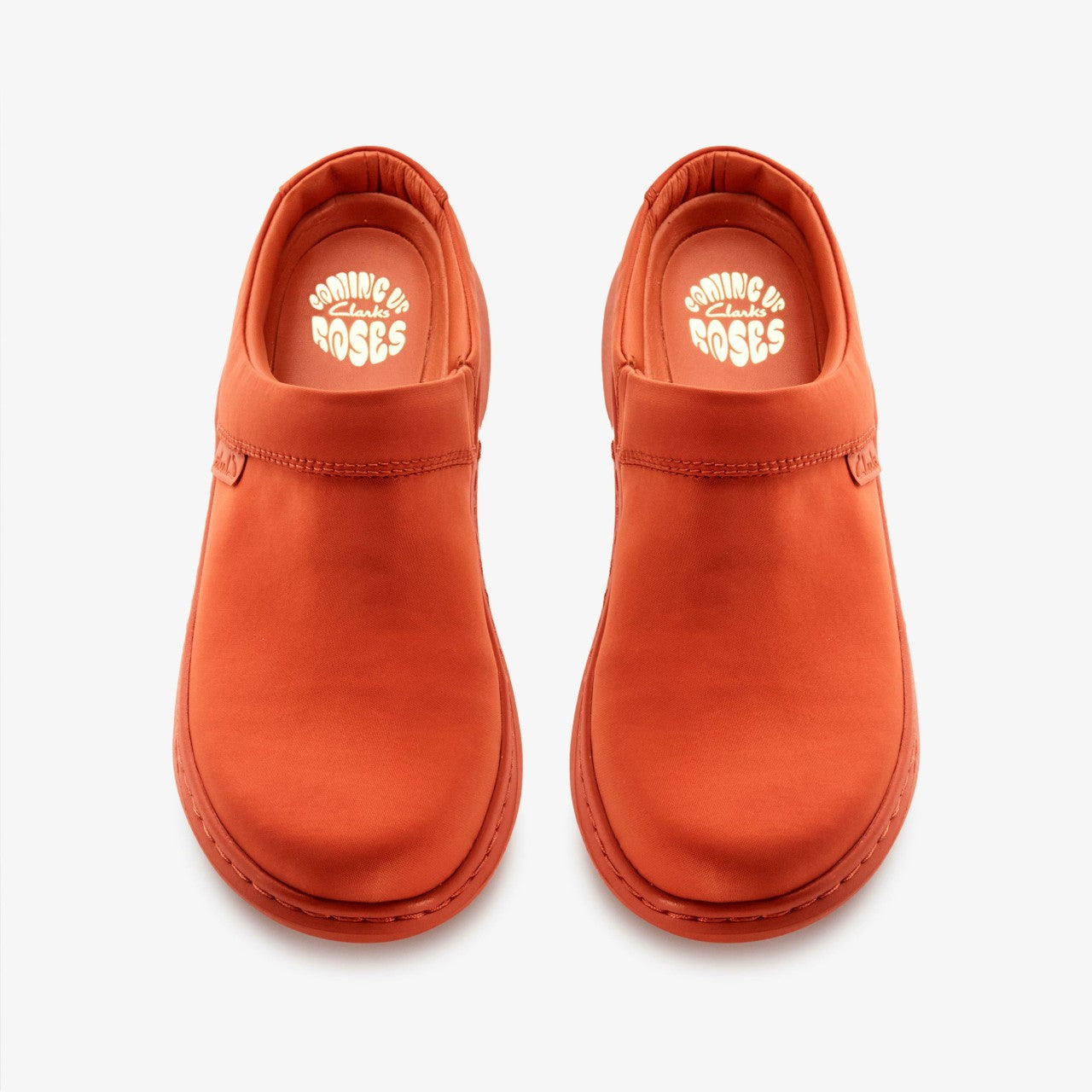 Martine Rose Clog 2 Womens Orange Textile Clarks Women