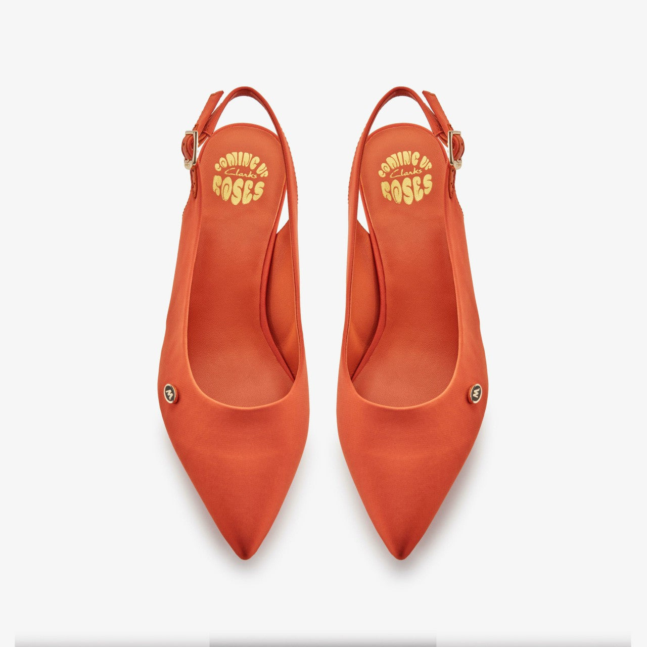 Martine Rose Sling 2 Womens Orange Textile Clarks Women