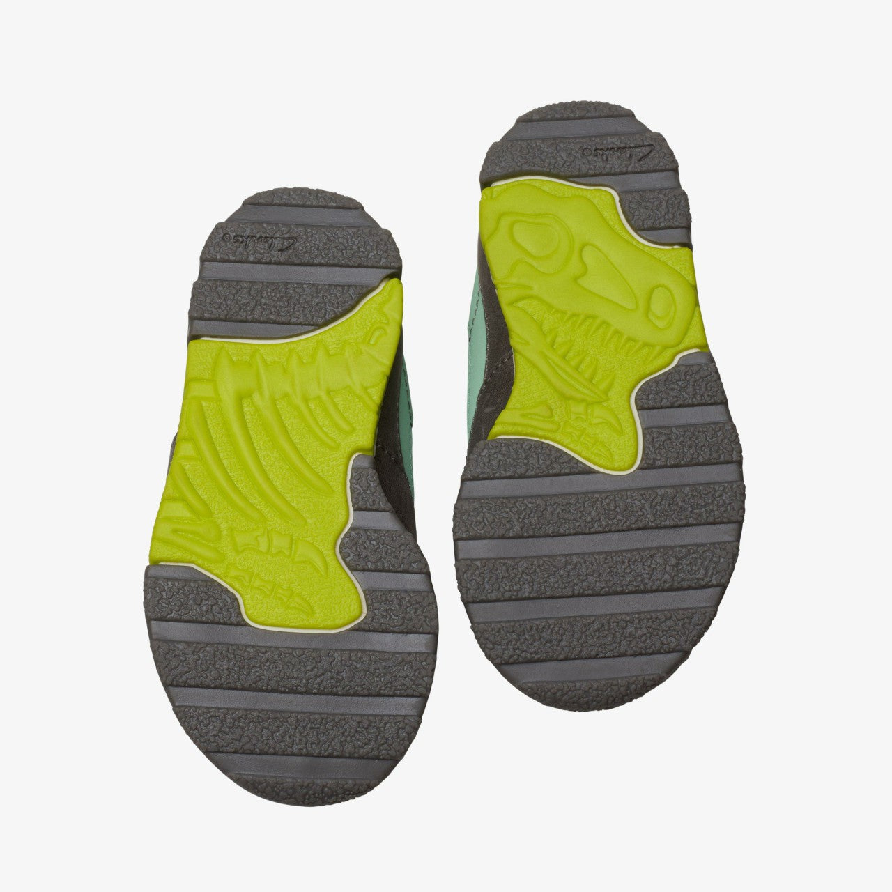 Steggy 2 Park Toddler Grey/Green Clarks Kids