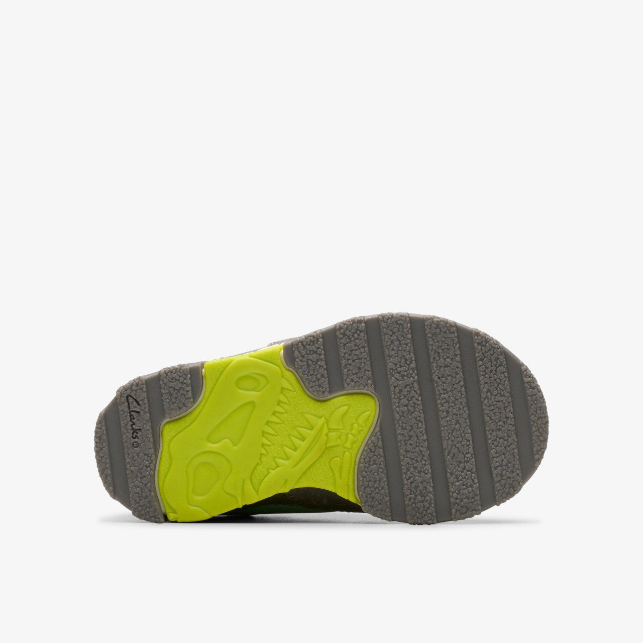Steggy 2 Park Toddler Grey/Green Clarks Kids
