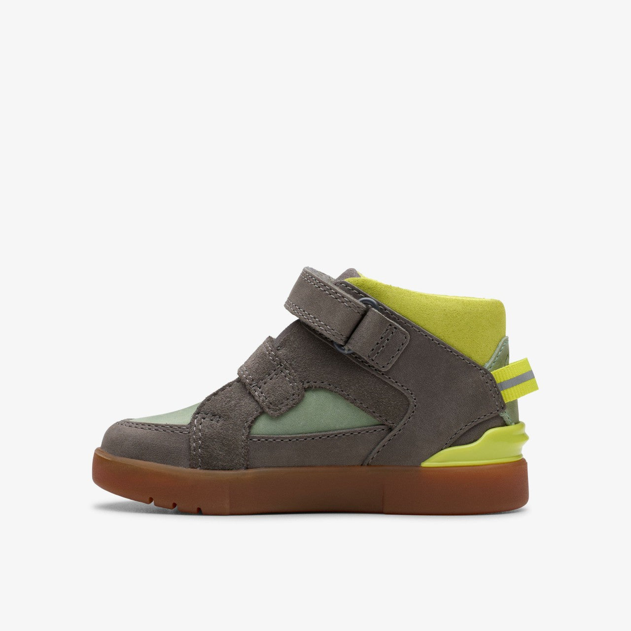 Oslo Play Toddler Grey/Green Clarks Kids