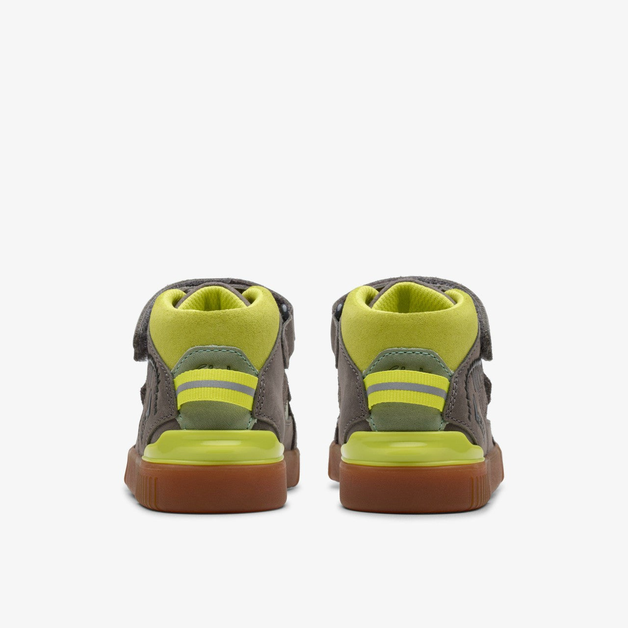 Oslo Play Toddler Grey/Green Clarks Kids