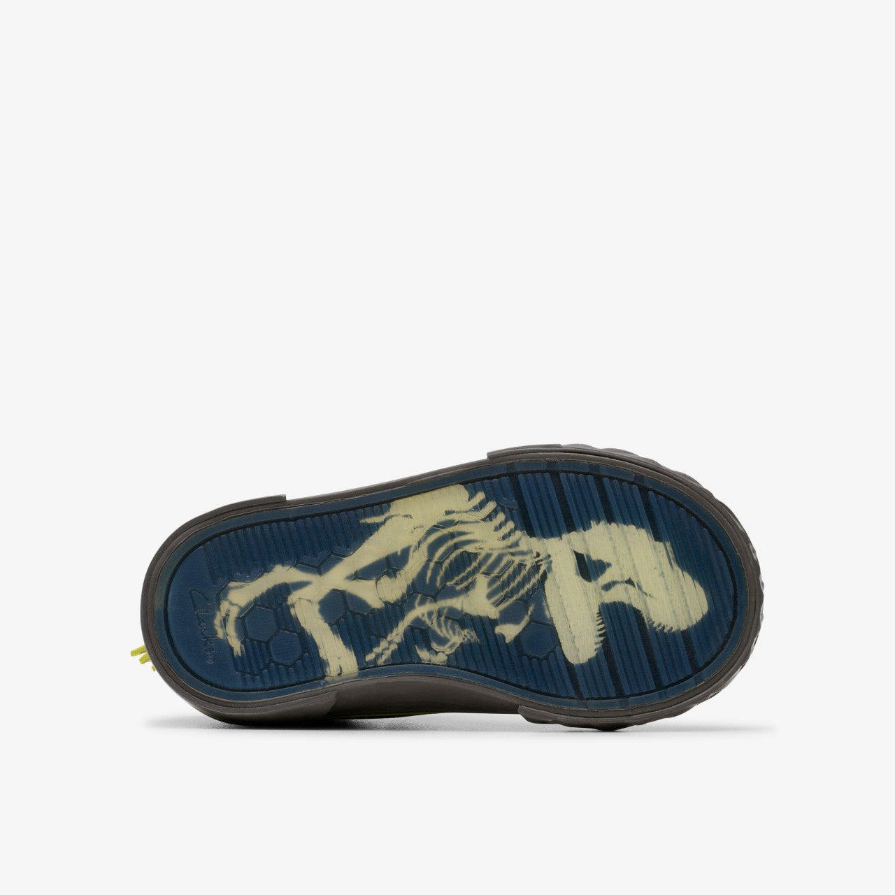 Foxing Rex Hi Toddler Black Canvas Clarks Kids