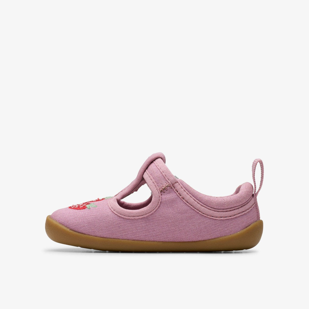 Roamer Grow Toddler Pink Canvas Clarks Kids|Babies