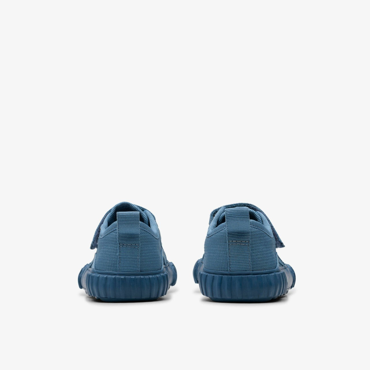 Foxing Stitch Toddler Blue Fabric Clarks Kids