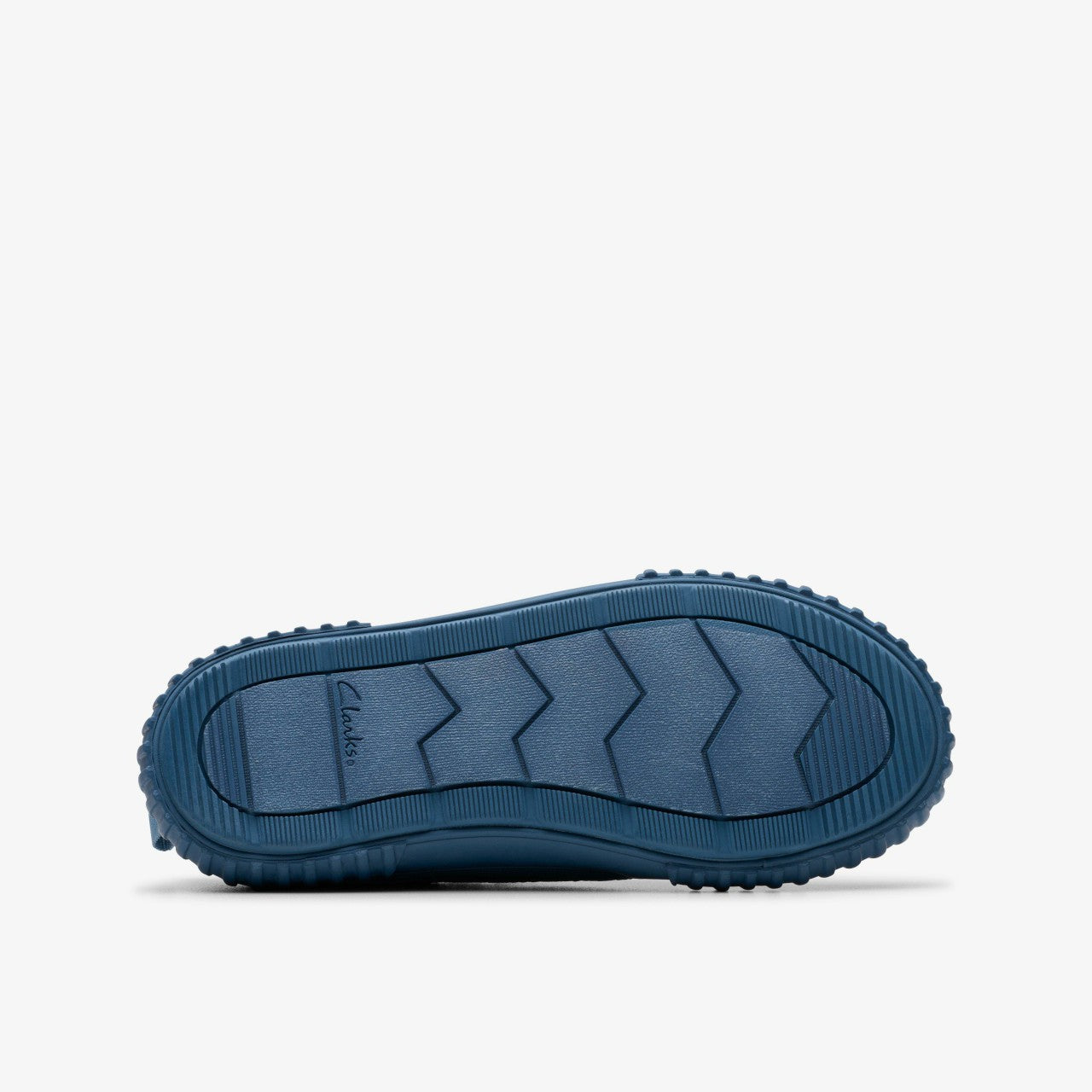 Foxing Stitch Kid Blue Fabric Clarks Kids