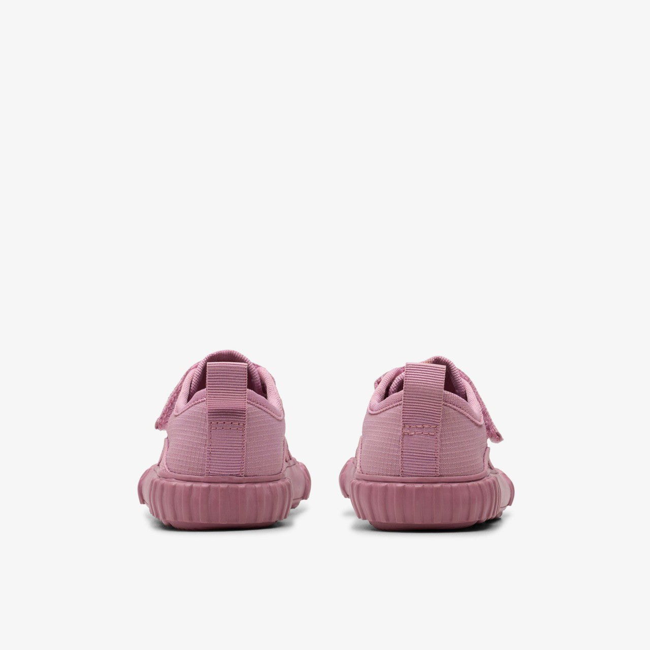 Foxing Stitch Toddler Pink Fabric Clarks Kids|Babies