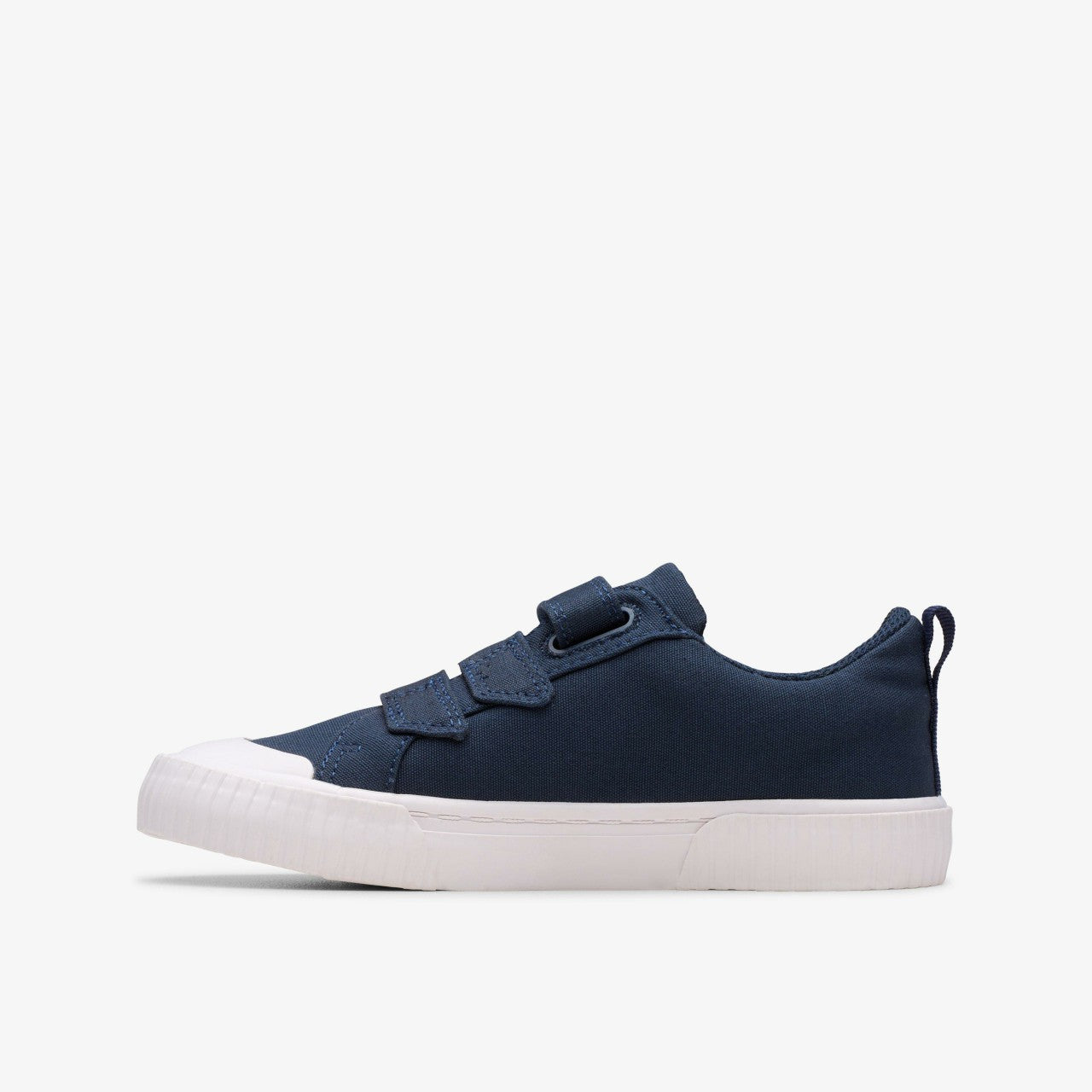 Foxing Vibe Kid Navy Canvas Clarks Kids