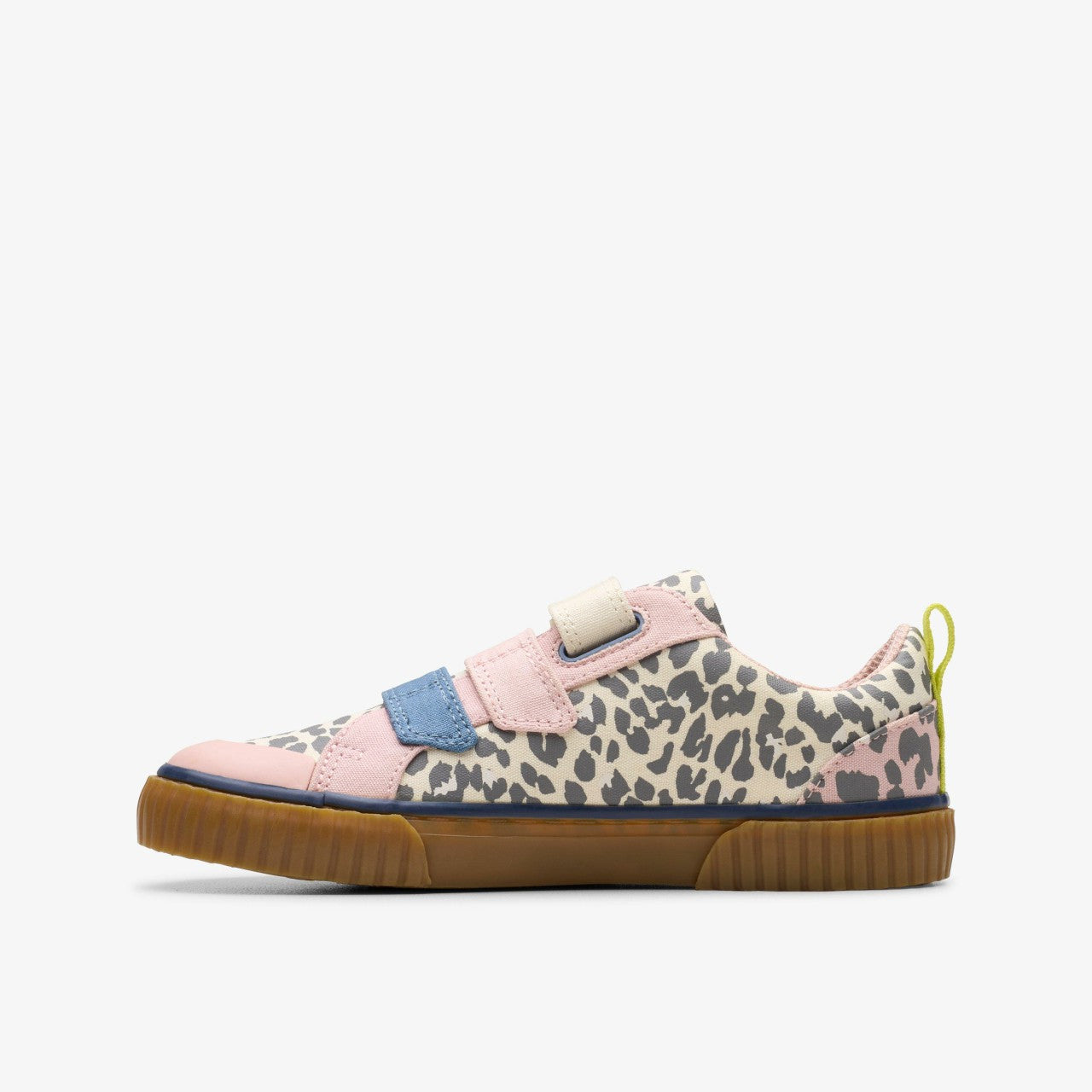 Foxing Vibe Kid Ecru Canvas Clarks Kids