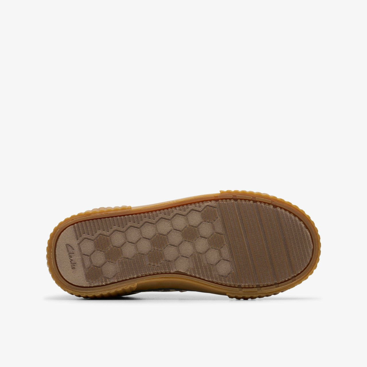 Foxing Vibe Kid Ecru Canvas Clarks Kids