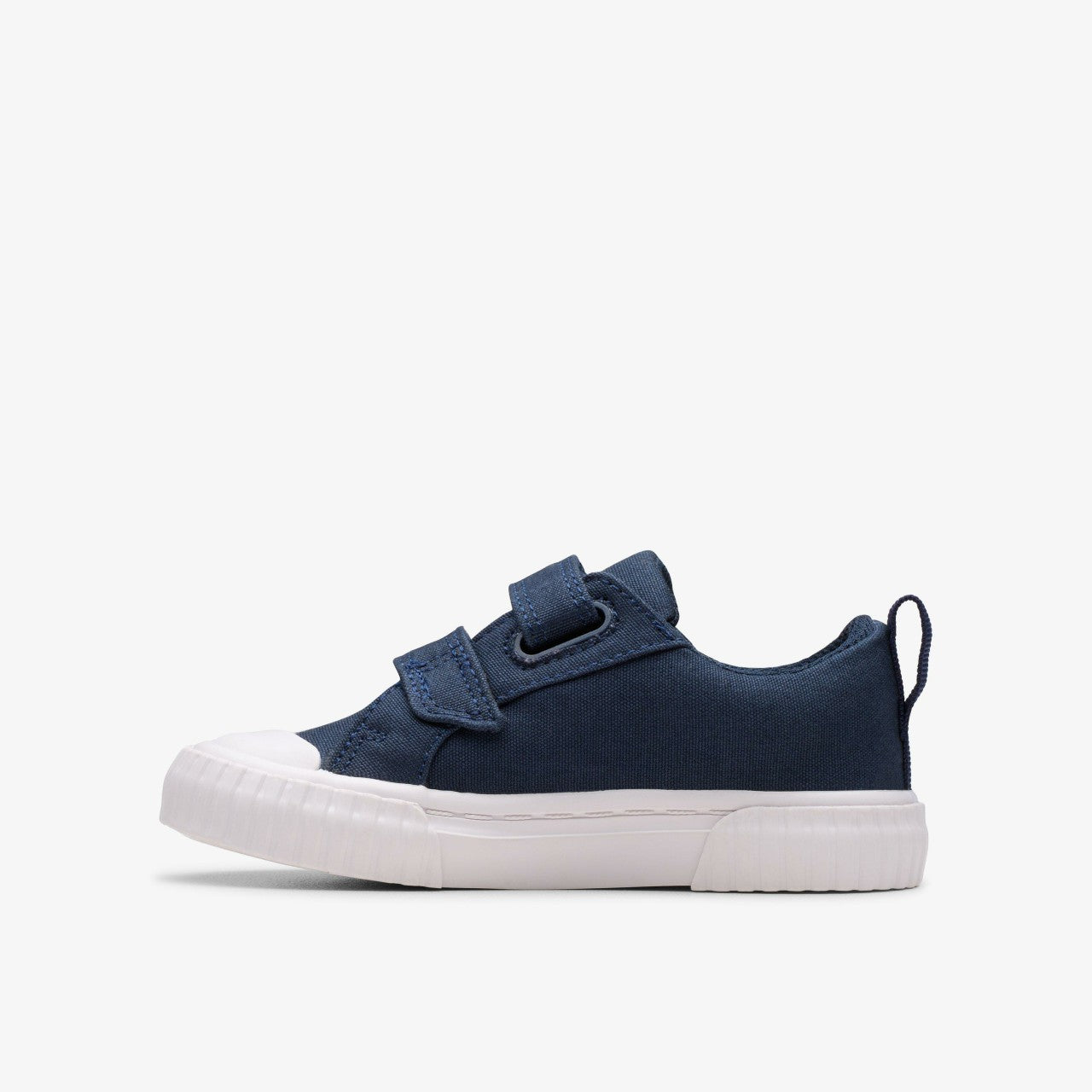 Foxing Vibe Toddler Navy Canvas Clarks Kids