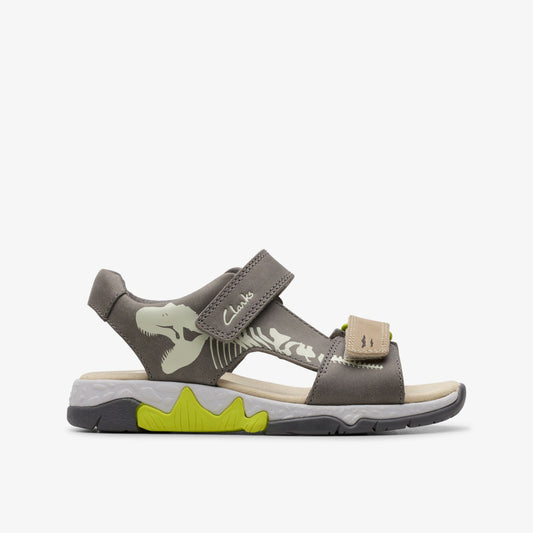 Spiney Tail Kid Grey Clarks Kids