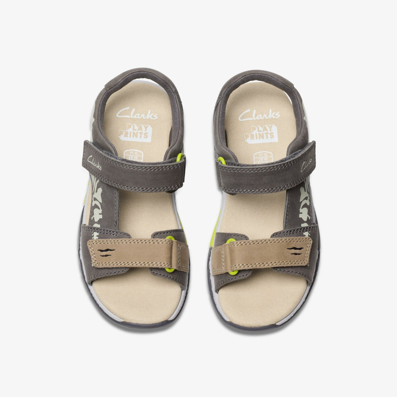 Spiney Tail Kid Grey Clarks Kids