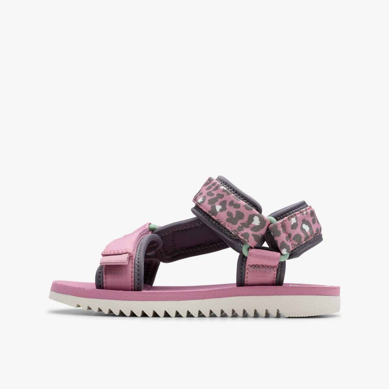 Peak Web Kid Pink/Print Clarks Kids