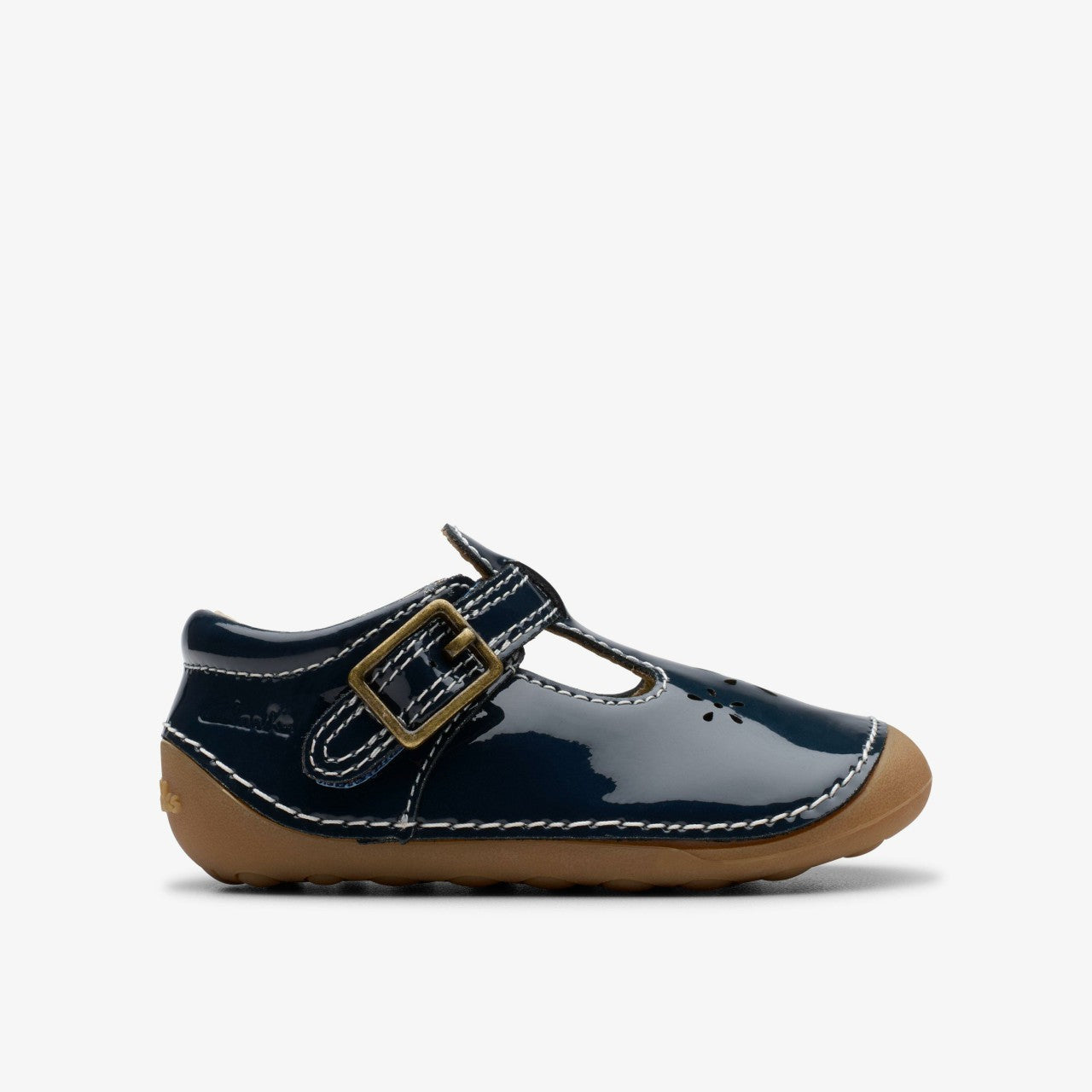 Tiny Skip Toddler Navy Patent Clarks Kids