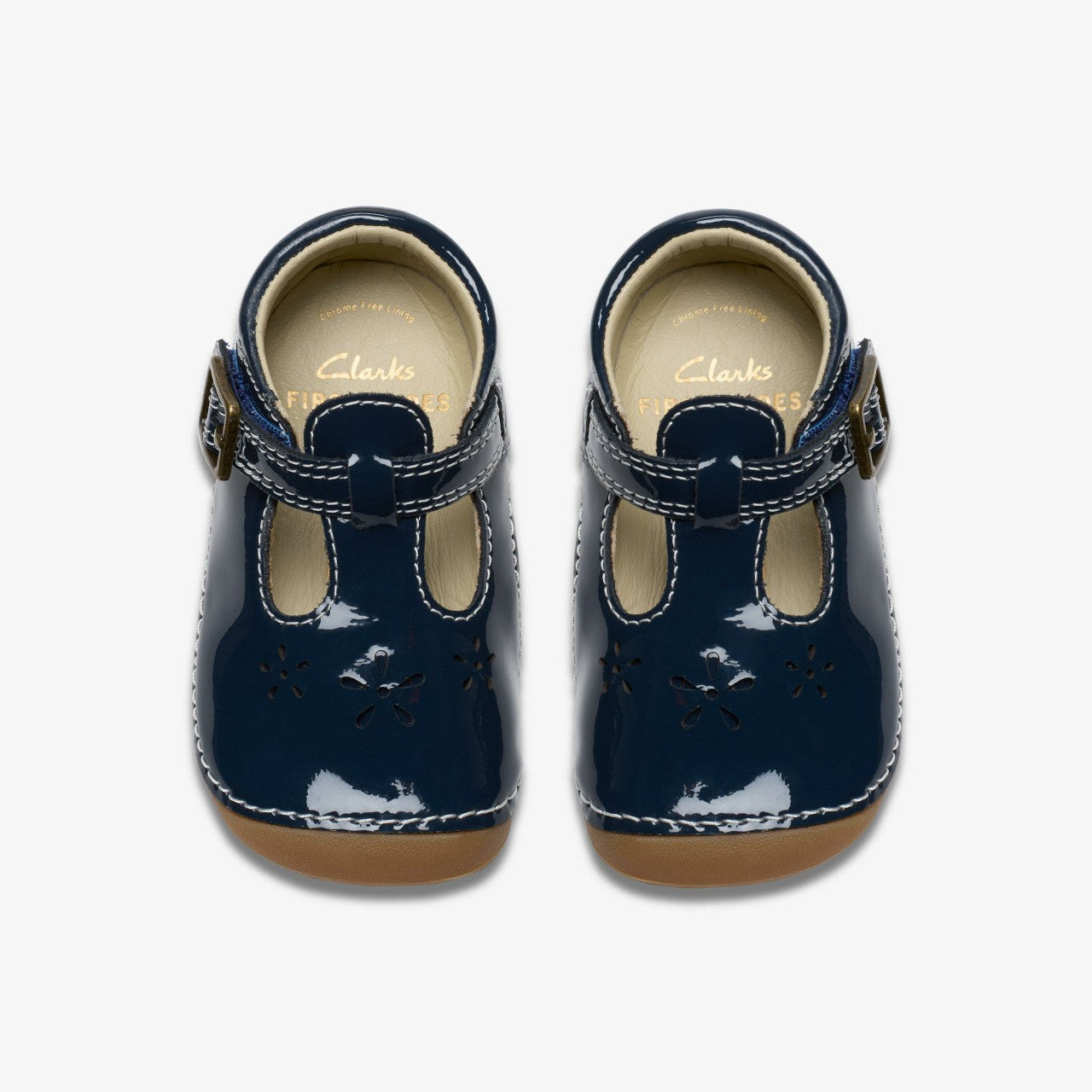 Tiny Skip Toddler Navy Patent Clarks Kids