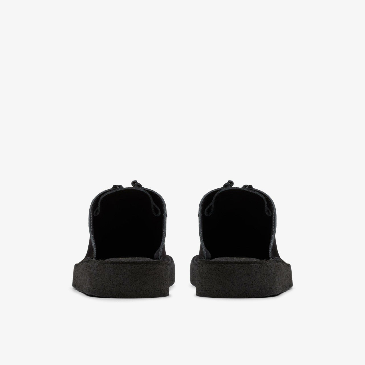 Desert Nomad Mule Black Suede Clarks Women