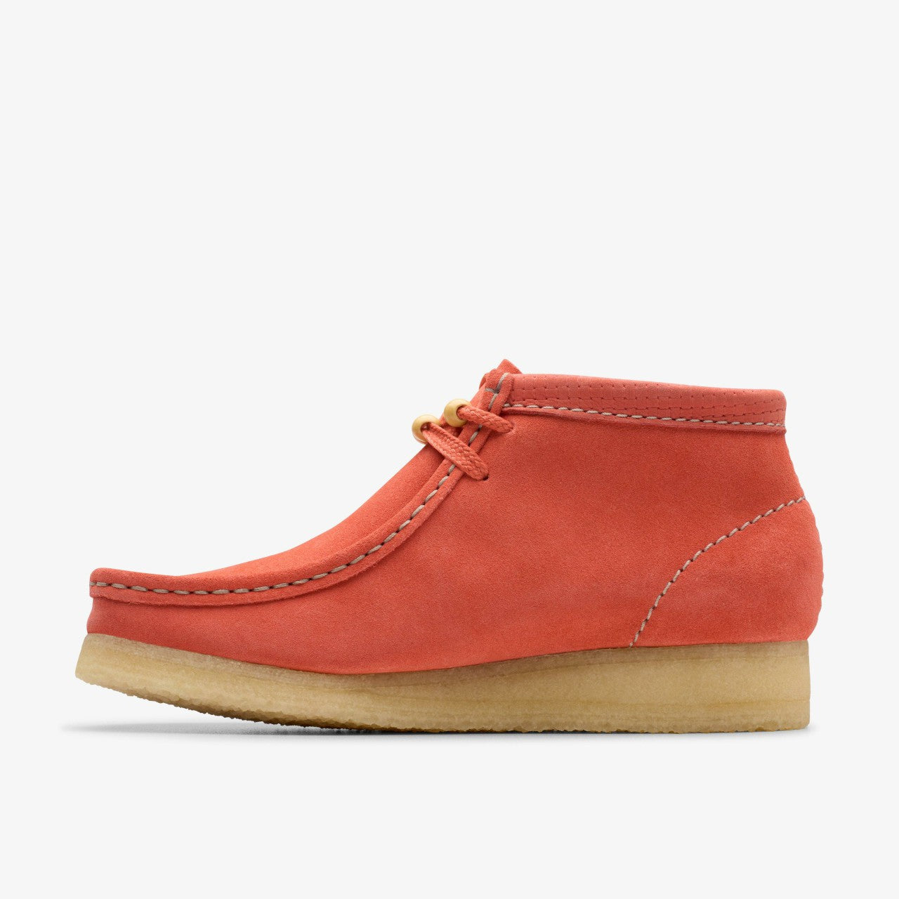 Wallabee Boot Coral Suede Clarks Women