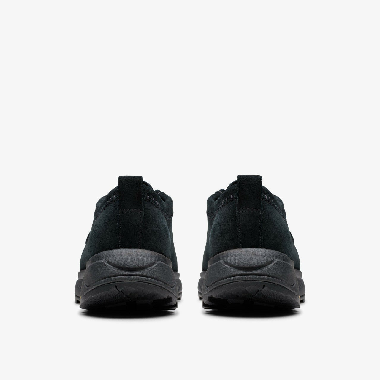 Walla Eden Lo Black/Black Suede Clarks Men