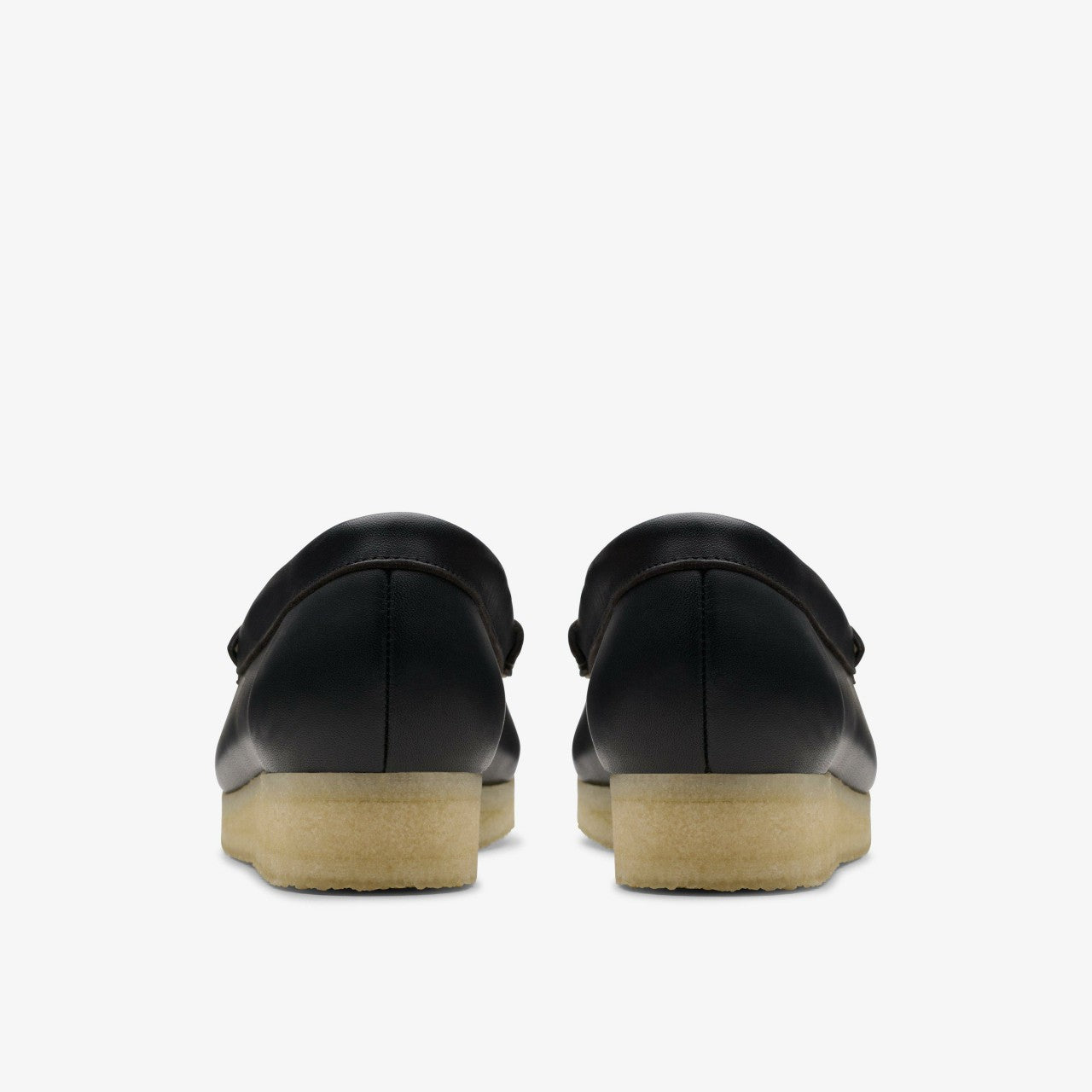 Wallabee Loafer HBIT Black/White Leather Clarks Women