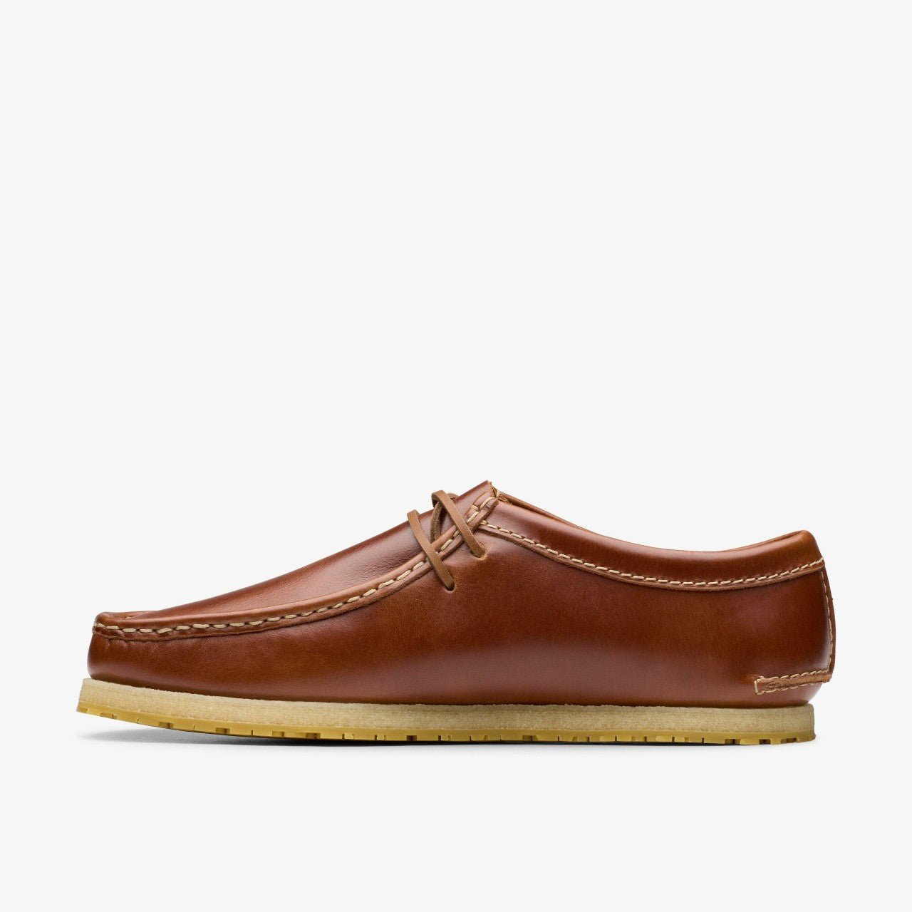 Godney Lace Brown Leather Clarks Men