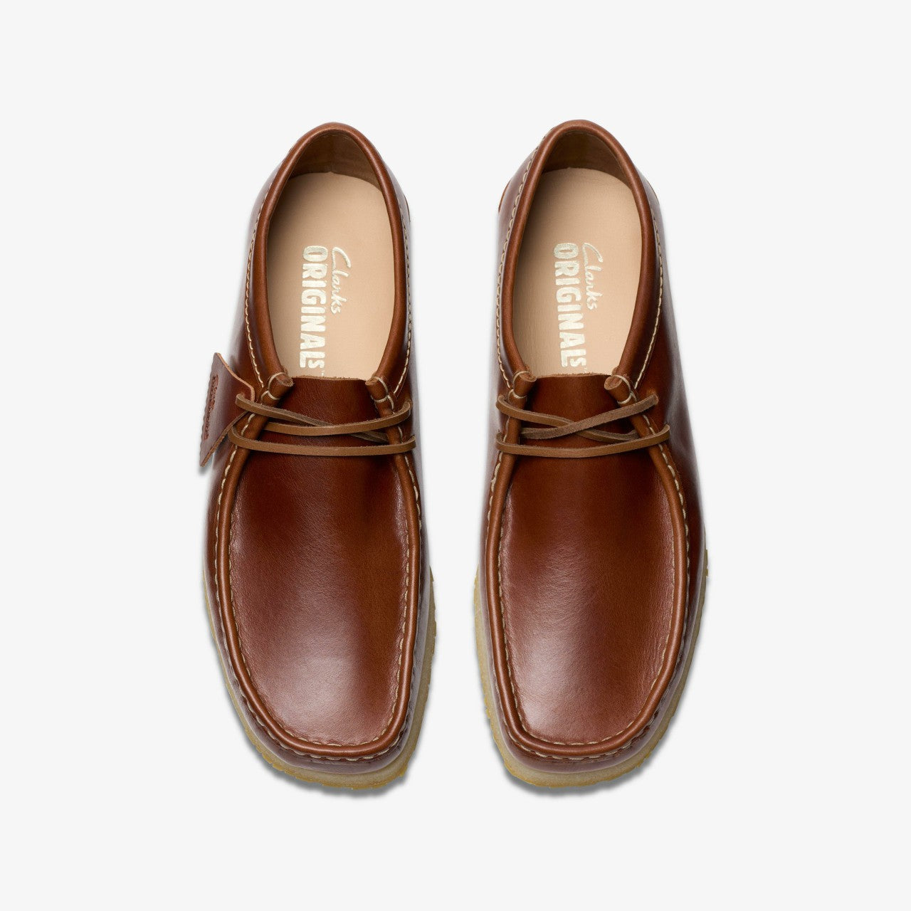 Godney Lace Brown Leather Clarks Men