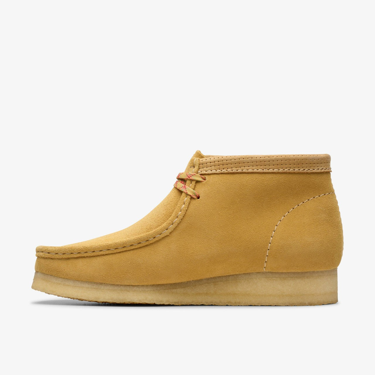 Wallabee Boot Golden Tan Suede Clarks Men
