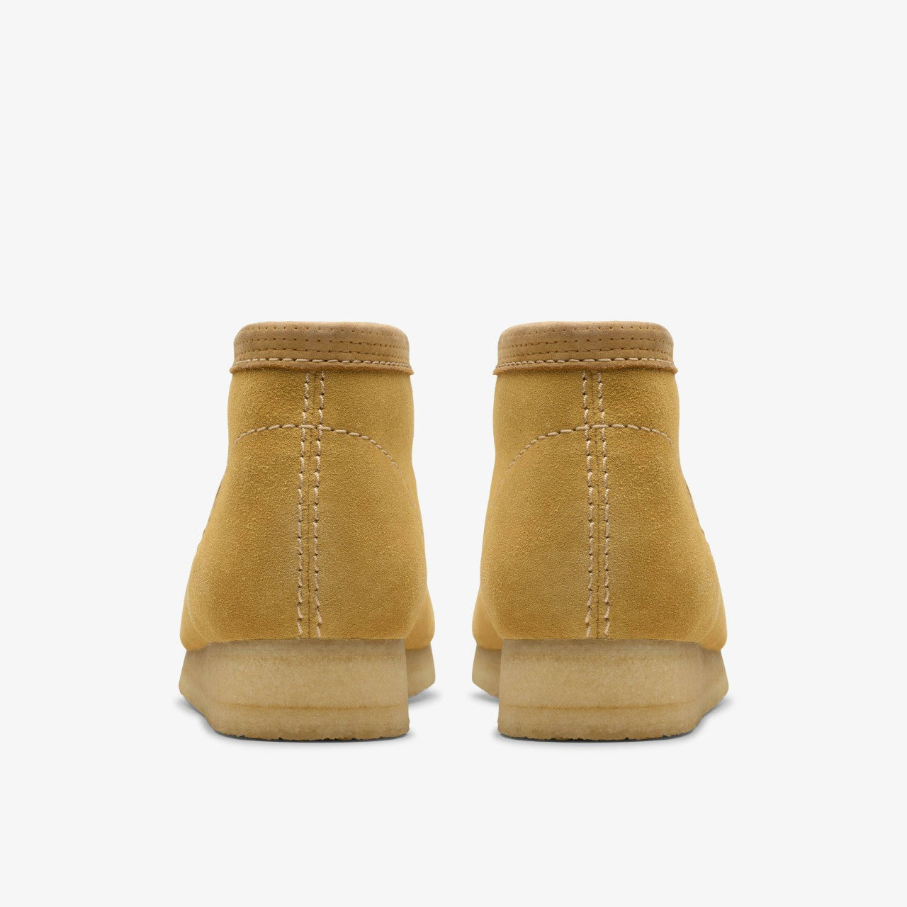 Wallabee Boot Golden Tan Suede Clarks Men