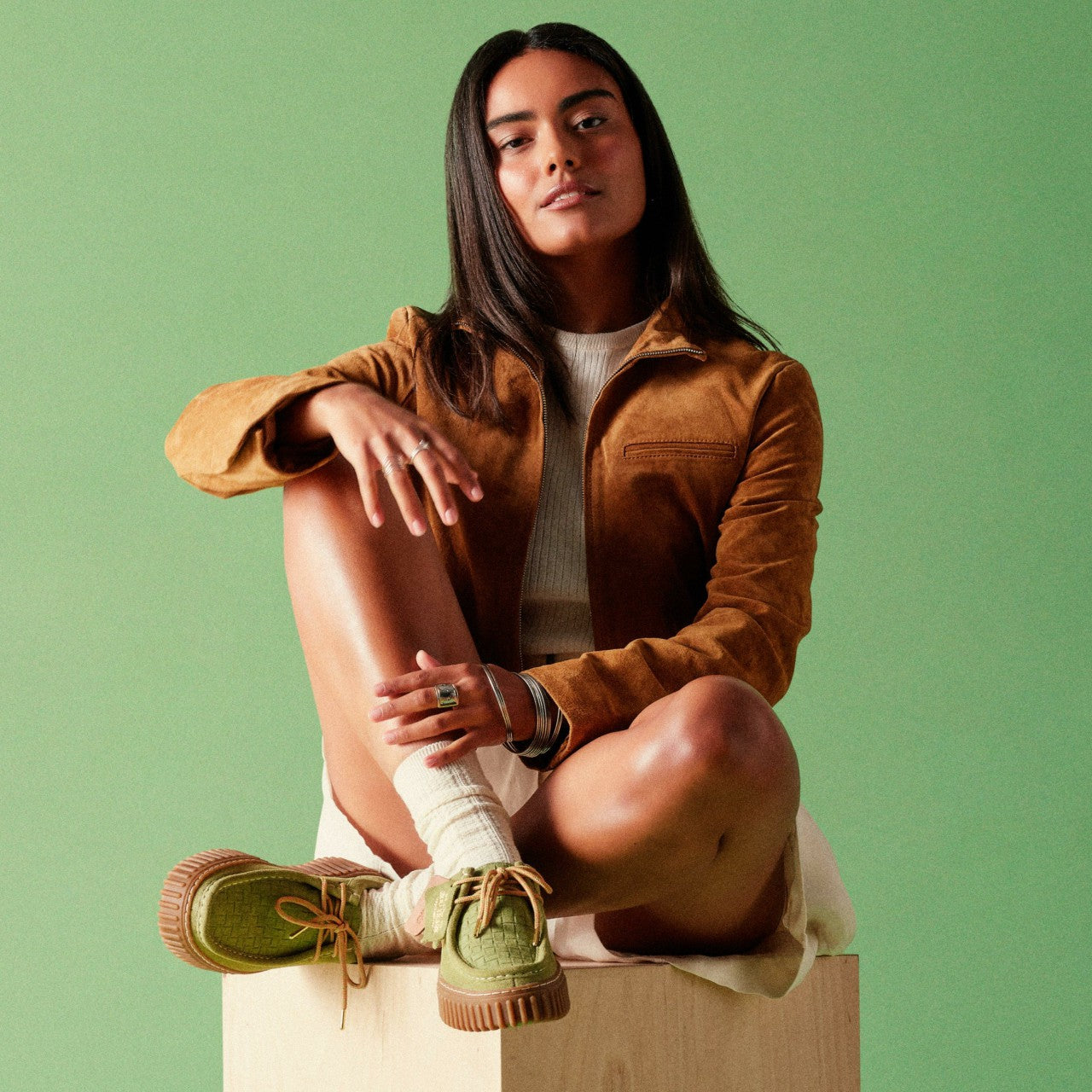 Torhill Bee Apple Suede Clarks Women