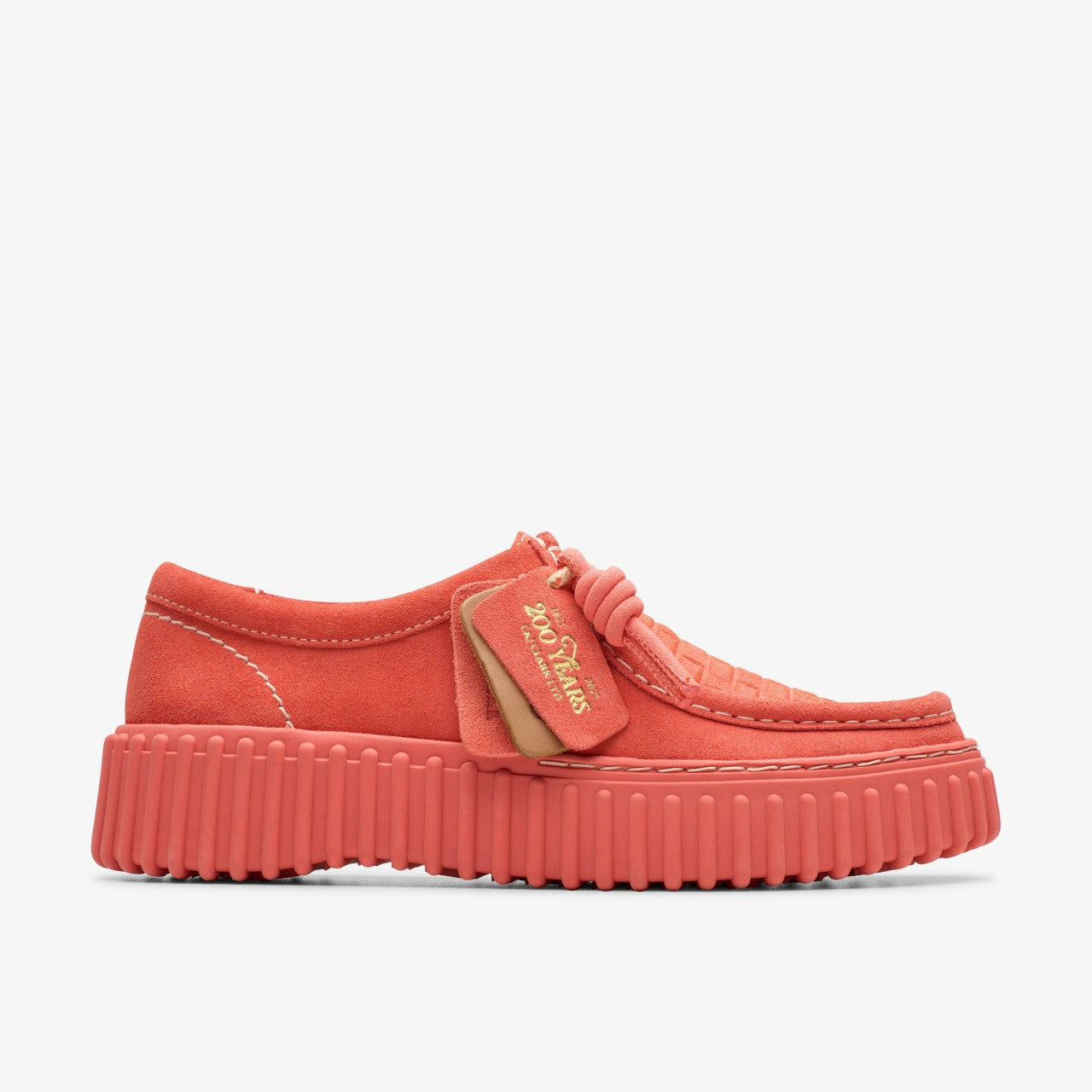 Torhill Bee Coral Suede Clarks Women