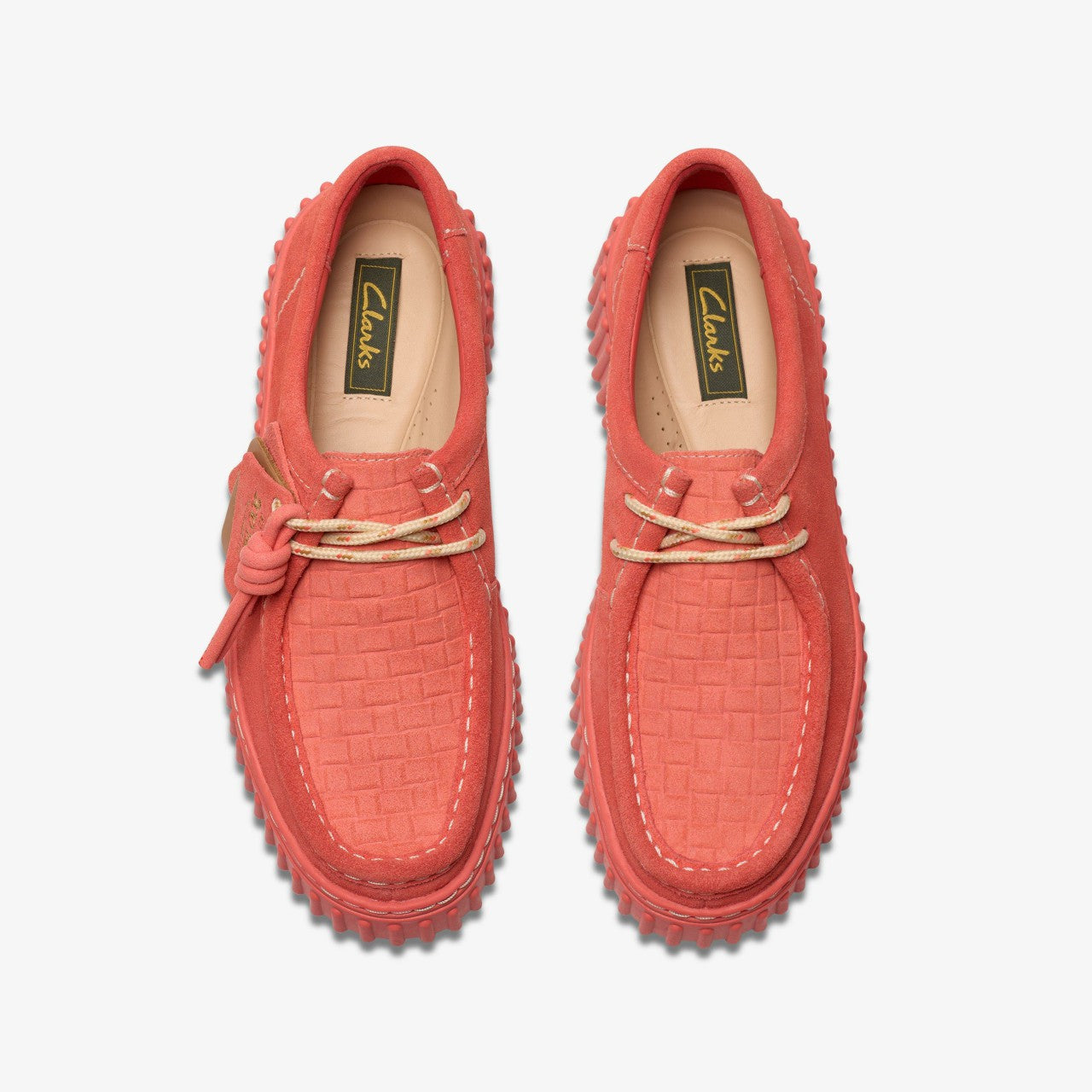 Torhill Bee Coral Suede Clarks Women